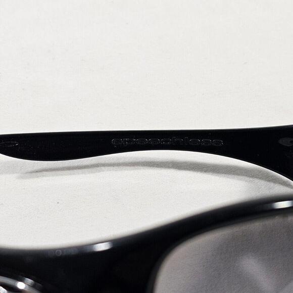Oakley Speechless Polished Black Frame Smoke Lenses 60-14 - Picture 9 of 11